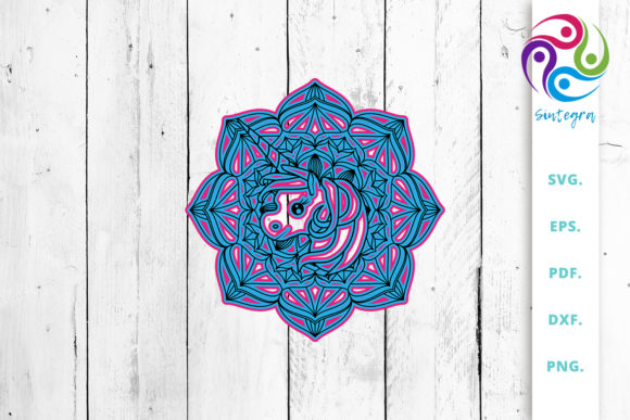 3D Layered Mandala Unicorn: A Practical Evaluation for Laser Cutting and Digital Crafts