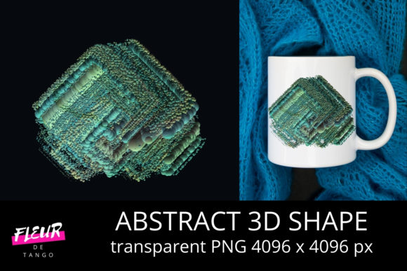 Abstract 3D Shape V.15: A Practical Guide to Integrating Transparent Assets into Creative Workflows