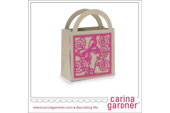 Butterfly Filigree Favor Bag: Elegant DIY Design