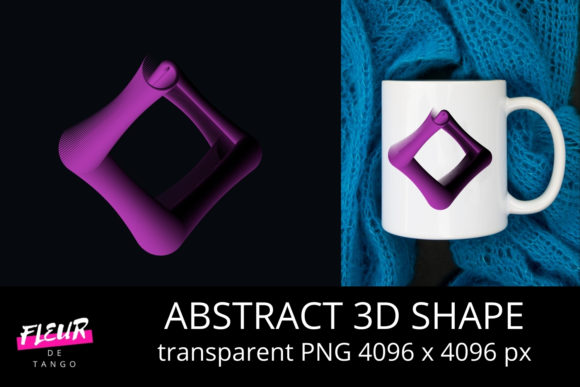 Evaluating Abstract 3D Shape Clipart Vol. 35 for Digital and Print Projects