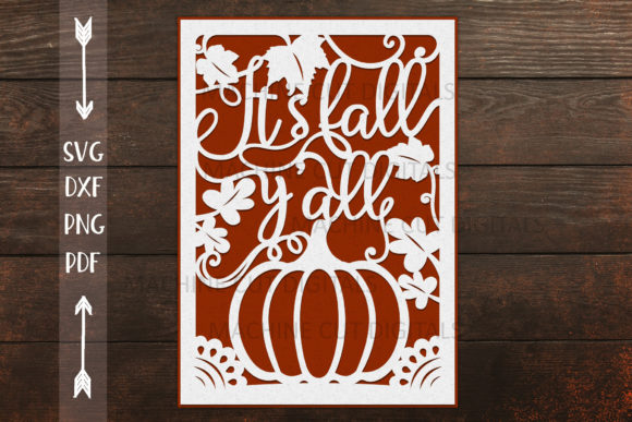 Fall Thanksgiving Card Papercut Svg: Bringing Seasonal Warmth to Your Craft Projects