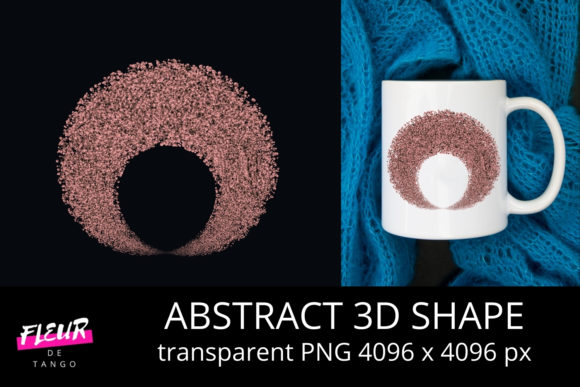 Integrating Abstract 3D Shape Clipart Vol. 47 into Your Creative Workflow