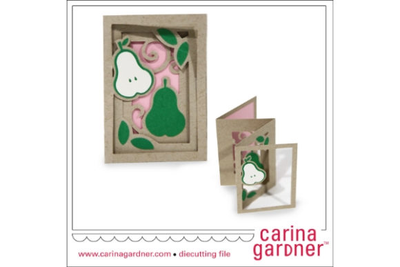 Pear Accordion Card: The Ultimate Digital Design Asset for Makers